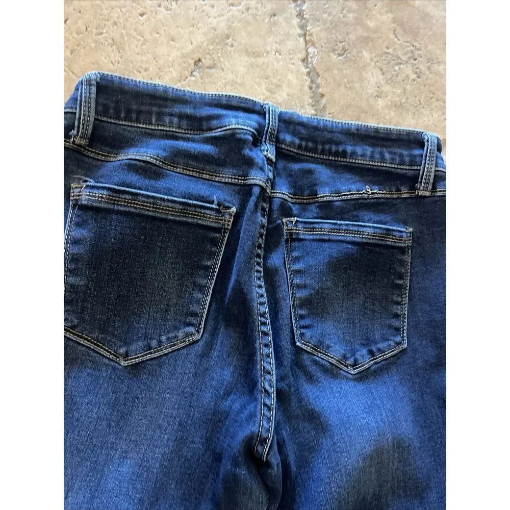 Buffalo by David Bitton Jess Skinny Jeans Size 4/27 Blue Denim‎ Mid Rise